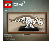 Lego ideas 2025 dinosaur fossils instructions