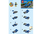 LEGO Instructions 30349 1 Sports Car Rebrickable Build with LEGO