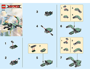 Green ninjago mech dragon 2024 instructions