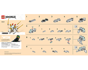 かしわ① LEGO Instructions - 30649-1 Ice Dragon Creature