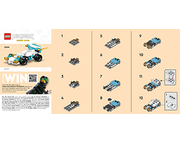 LEGO Instructions - 30674-1 Zane's Dragon Power Vehicles