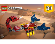 LEGO Set Instructions - 31102-1 Fire Dragon | Rebrickable - Build 