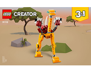 LEGO 31112 Wild Lion - LEGO Creator - BricksDirect Condition New.