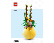 LEGO Instructions - 40588-1 Flowerpot | Rebrickable - Build with LEGO