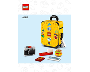 LEGO Instructions - 40817-1 Yellow Travel Suitcase | Rebrickable