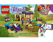 Friends Mia's Foal Stable INSTRUCTION MANUAL ONLY LEGO 41361