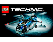 LEGO Instructions - 42020-1 Twin-rotor Helicopter | Rebrickable - with LEGO