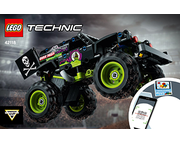 LEGO 42118 Technic Monster Jam Grave Digger Truck, Gelände-Buggy