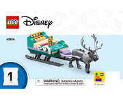 LEGO Building Instructions for 43256-1 Anna's Sleigh Adventure - BI 3101, 48, 43256 1/4 V39
