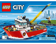 LEGO Instructions - 60109-1 Fire Boat | Rebrickable - Build with LEGO