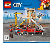 handikap lava mørk LEGO Instructions - 60216-1 Downtown Fire Brigade | Rebrickable - Build  with LEGO