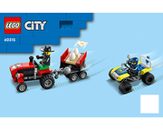 Lego city best sale police truck instructions