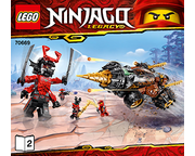 LEGO Instructions - 70669-1 Cole's Earth Driller | Rebrickable