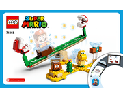 Lego 71365 super mario piranha plant slide best sale expansion set