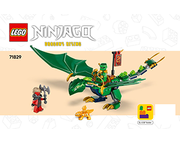 LEGO Instructions - 71829-1 Lloyd's Green Forest Dragon