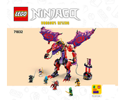 LEGO Instructions - 71832-1 Thunderfang Dragon of Chaos | Rebrickable ...