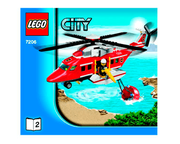 Instructions - 7206-1 Fire Helicopter | Rebrickable - Build with LEGO