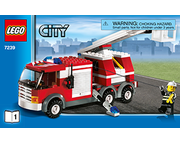 LEGO - 7239-1 Fire Truck | with LEGO