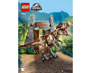 Lego t discount rex rampage instructions