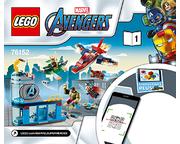 LEGO Instructions - 76152-1 Avengers Wrath of Loki | Rebrickable