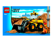 kokain cilia Blå LEGO Instructions - 7630-1 Front-End Loader | Rebrickable - Build with LEGO