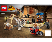 LEGO Instructions - 76945-1 Atrociraptor Dinosaur: Bike Chase