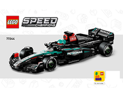 LEGO Instructions - 77244-1 Mercedes-AMG F1 W15 Race Car