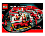Ferrari F1 Team 8144 - LEGO® Ferrari™ - Building Instructions