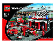 lego ferrari finish line