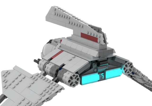 LEGO MOC Theta Class T-2c Personnel Transport (Palpatine's Shuttle) by ...