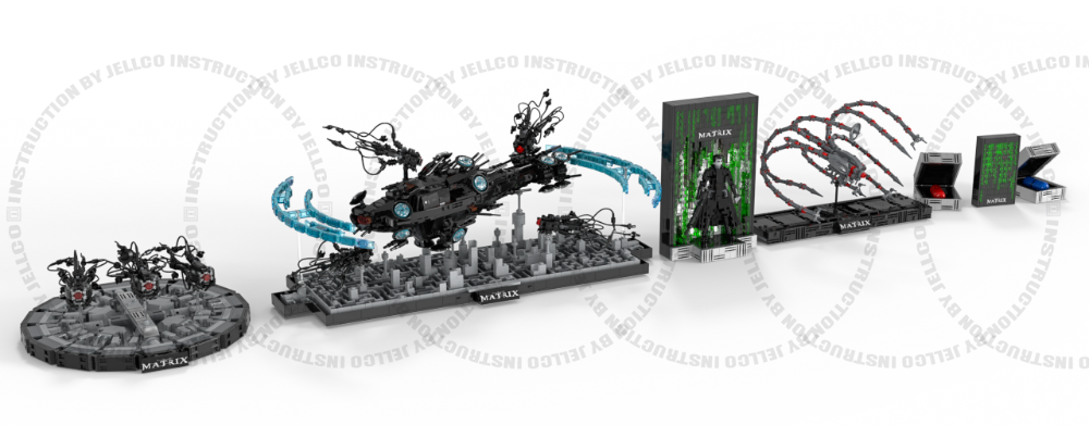 LEGO MOC-262233 Micro Matrix Concept Series PART V : Ultramicro ...