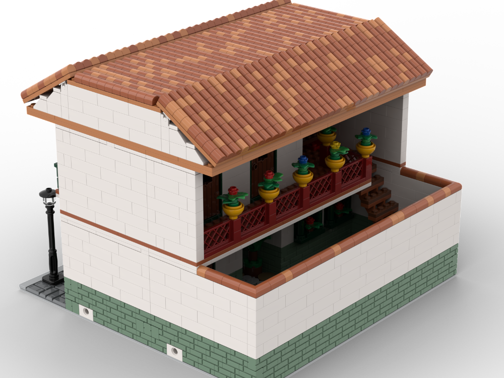 LEGO MOC-231182 Colombian Colonial House by daniels13ca | Rebrickable ...