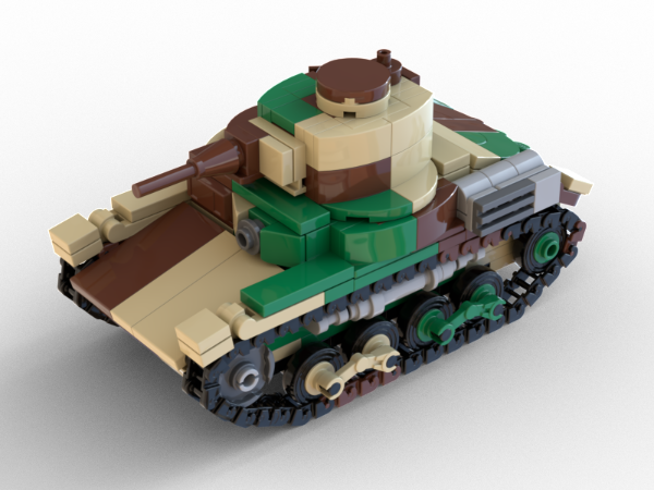 Micro Brick Battle - Type 95 Ha-Go Micro-Tank Ministry-Of-Arms - LEGO  Custom Made Toys, Minifigures, LEGO Custom made military Tanks, LEGO Guns