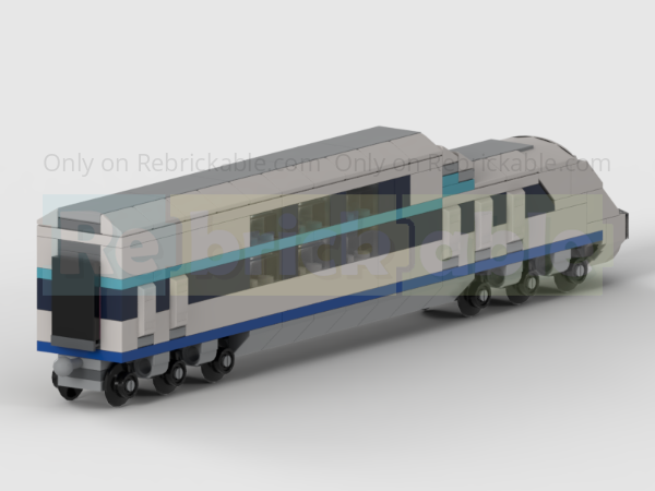 LEGO MOC 40518 Double Decker Train Carriage - Alternate Build Of 40518 ...