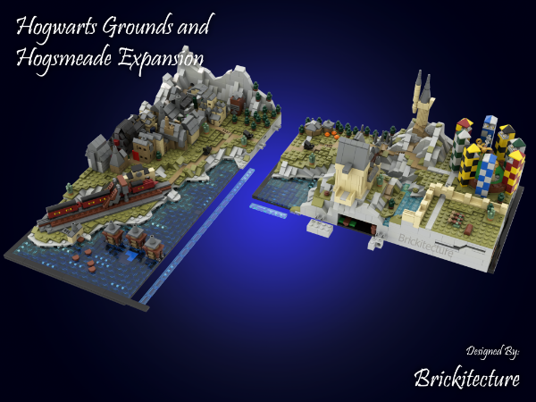LEGO MOC Castle Grounds and Village Expansion (76419) by