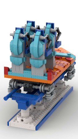 LEGO MOC ROLLERCOASTER - PIPELINE SURF COASTER - Seaworld Orlando by ...