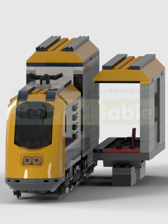 LEGO MOC 60197 Alternate Build - Double Decker Superliner