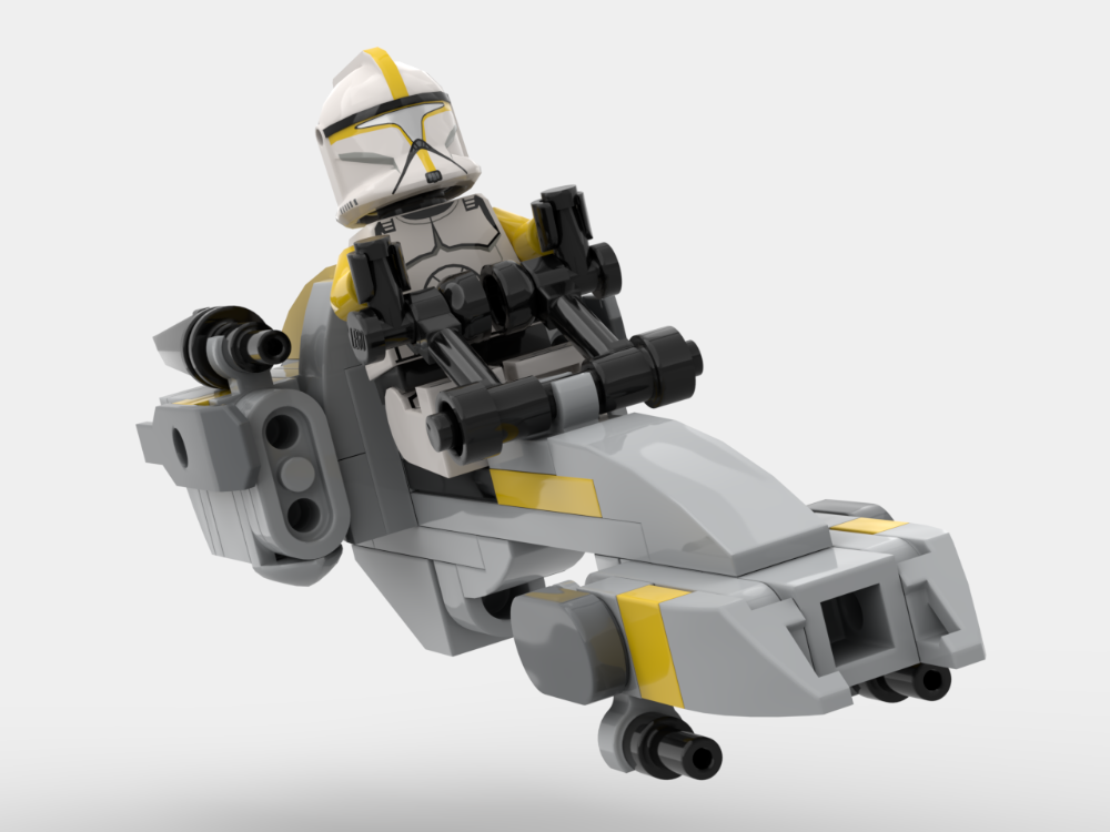 LEGO MOC-210255 Republic BARC Speeder by Ostronamus | Rebrickable ...