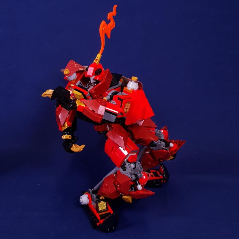 Review: 71846-1 - The Fire Knight Mech | Rebrickable - Build with LEGO