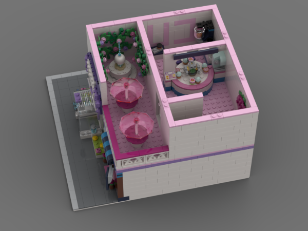 LEGO MOC Cups Cupcakery Beauty Salon By Cbyler84 Rebrickable Build With LEGO