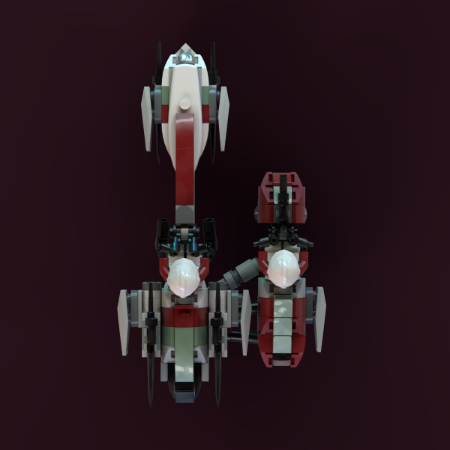 LEGO MOC Star Wars - BARC Speeder with Sidecar by grab_a_beer_and_build ...
