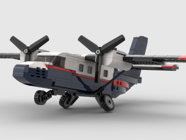 LEGO MOC DHC-6 Twin Otter by ThatPilotBoy | Rebrickable - Build with LEGO