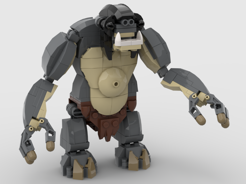 LEGO MOC-260186 LOTR - War Troll by nygus92 | Rebrickable - Build with LEGO