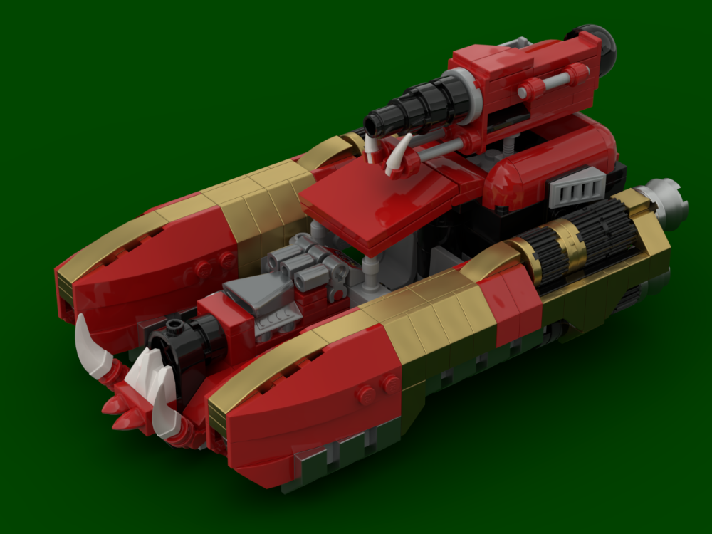LEGO MOC-250067 Warhammer KitBash - Small Looted Beamy Trukk by ...