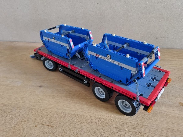 LEGO MOC-191385 container trailer for container truck 42024 by KoenW ...