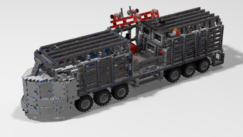 LEGO MOC-220883 Apocalyptic Land Train Engine by Luna_ | Rebrickable ...