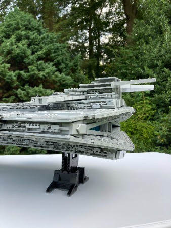 LEGO MOC UCS Harrower-Class Dreadnought by Ellisss_ | Rebrickable ...