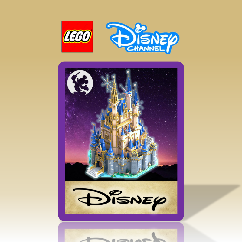 LEGO MOC-183345 The full 43222 Orlando Castle by 菲菲家的金子
