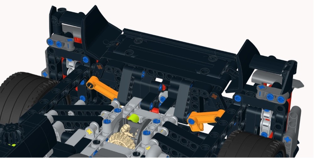 LEGO MOC-181548 42156 rearspoiler by EricMunsters | Rebrickable - Build ...