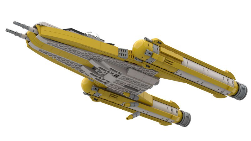 LEGO MOC Republic BTL-B Y Wing Starfighter By LeslieLee | Rebrickable ...